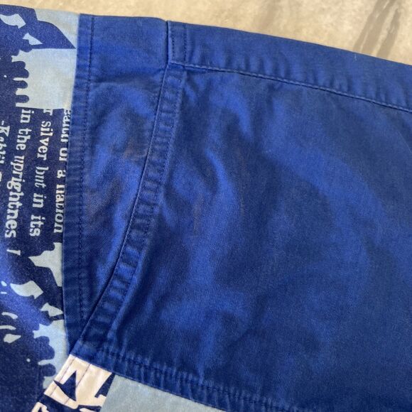 Vintage PNB Nation Shirt MENS X-Large Button Up Short Sleeve 90s Y2k Hip Hop - Picture 6 of 12